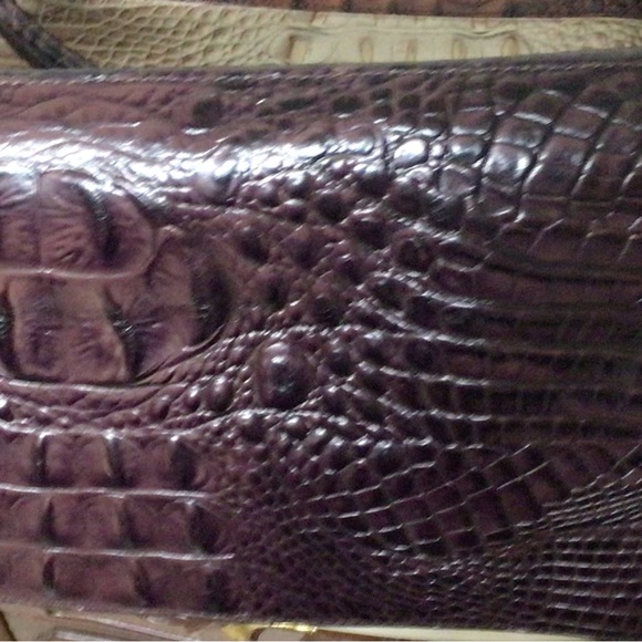 Tri-Color Leather Brahmin Tote - Picture 5 of 11